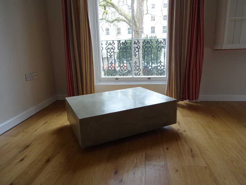 Floating Box Concrete Coffee Table UK