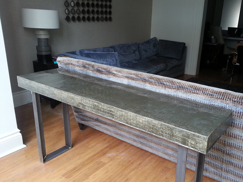 Concrete Console Table