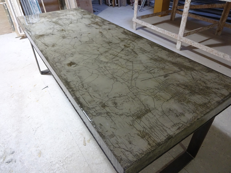 Concrete Dining Table