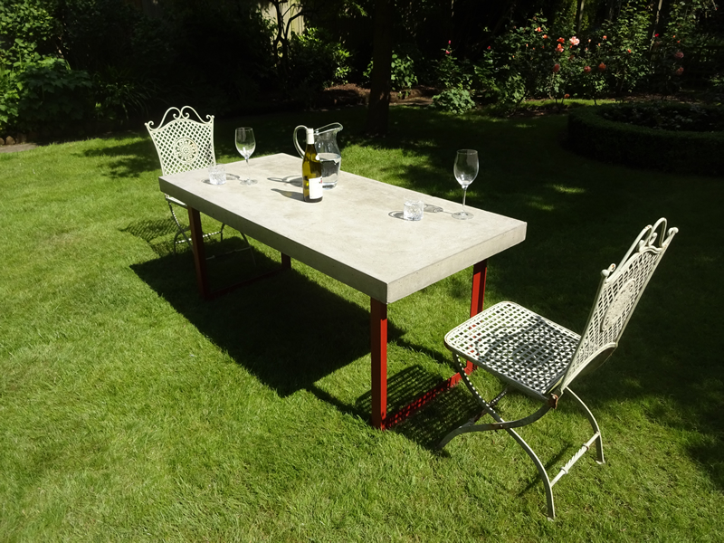 Outdoor Concrete Table