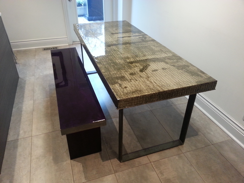 Concrete Top Dining Table UK